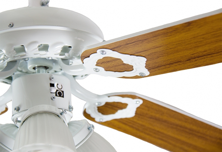 Потолочный люстра-вентилятор Dreamfan Princess White 105